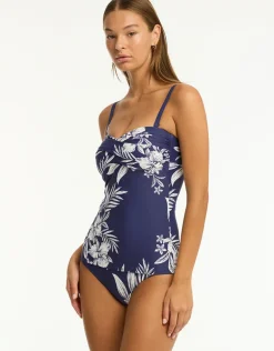 Aloha Mid Bikini Pant - French Navy