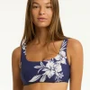 Aloha Square Neck Bikini Top - French Navy