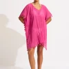 Amnesia Kaftan - Hot Pink