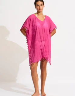 Amnesia Kaftan - Hot Pink