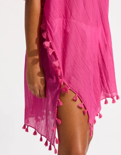 Amnesia Kaftan - Hot Pink