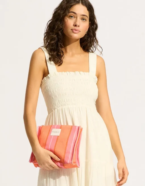 Aurora Pouch Bag - Peach