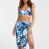 Azura Pareo - Blue and White