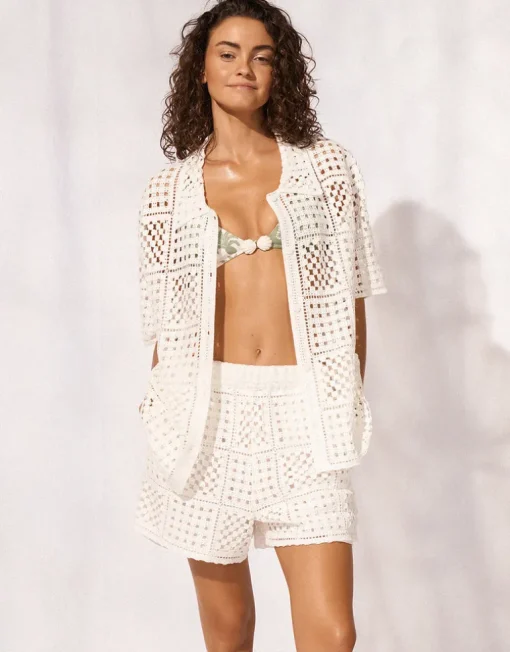 Beach Shirt - Natural White