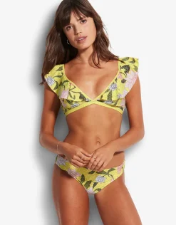 Boheme Bralette Bikini - Limelight
