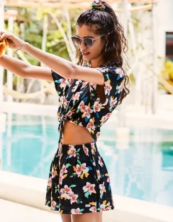 Botalica Kaimi Cropped Shirt - Black