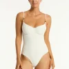 Caracus Balconette Bra Swimsuit - Coconut