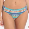 Chinka Karda Hipster Pant - Turquoise