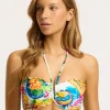 Ciao Bella DD U Tube Bikini Top - White
