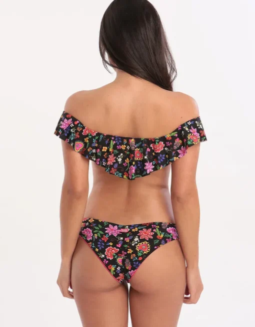 Cocobella Tolvo Off The Shoulder Bikini Top - Black