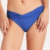 Collective Twist Band Hipster Bikini Pant - Azure