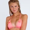 Colorsun Ciao Bikini Top - Coral