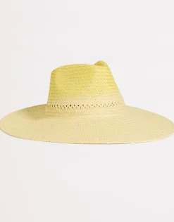 Colour Crush Wide Brim Hat - Citrus