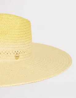 Colour Crush Wide Brim Hat - Citrus