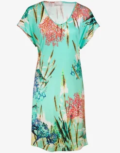 Coral Paradise Tunic - White Reef