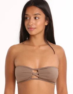 Core Lennox Bandeau Bikini Top - Cubano