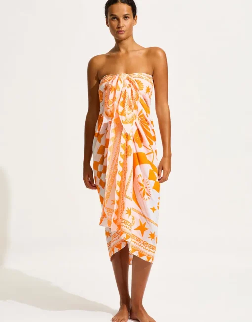 Corfu Sarong - Turmeric