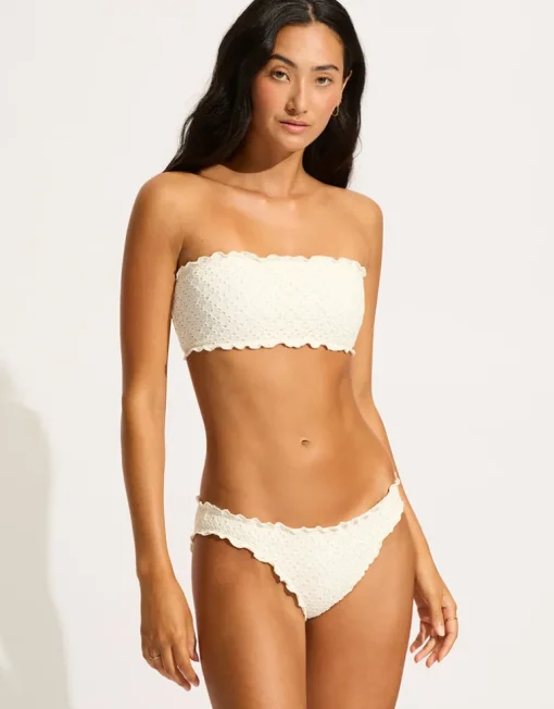 Daydreamer Tube Bikini Top - Vanilla