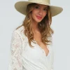Diana Hat - Metallic Gold