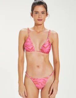 Diani Beads Brazilian Bikini Pant - Pink