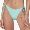 Divine Tie Side Full Bikini Pant - Aqua