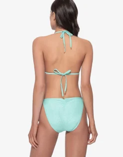 Divine Tie Side Full Bikini Pant - Aqua