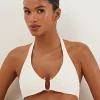 Dune Jill Alanna Bikini Top - White