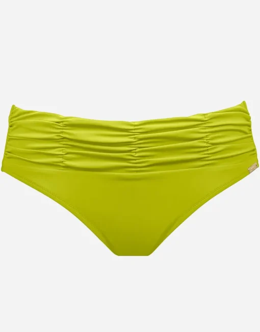 Elements Ruched Bikini Pant - Kiwi Green