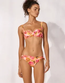 Euphoric Bloomwave Loop Side Bikini Pant - Sunsoaked Neons
