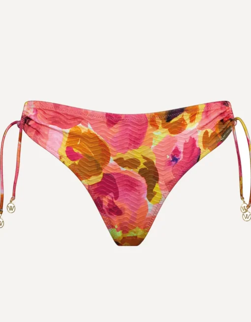Euphoric Bloomwave Loop Side Bikini Pant - Sunsoaked Neons