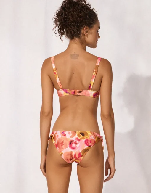 Euphoric Bloomwave Loop Side Bikini Pant - Sunsoaked Neons