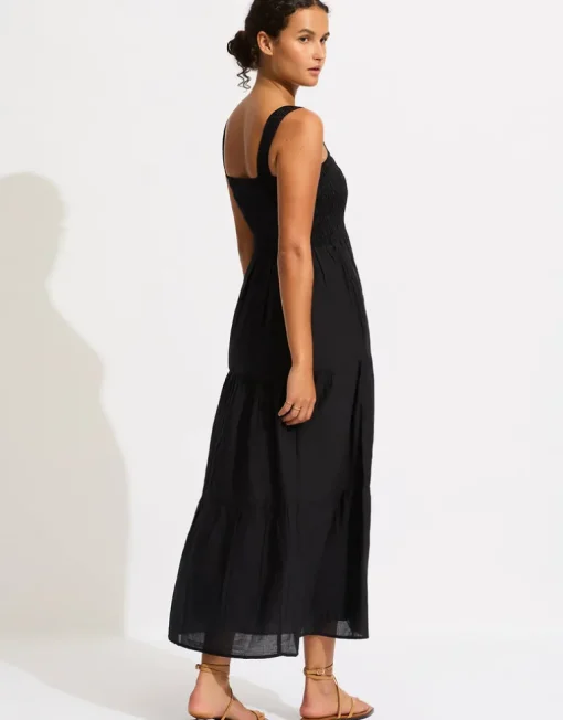 Faithful Midi Dress - Black