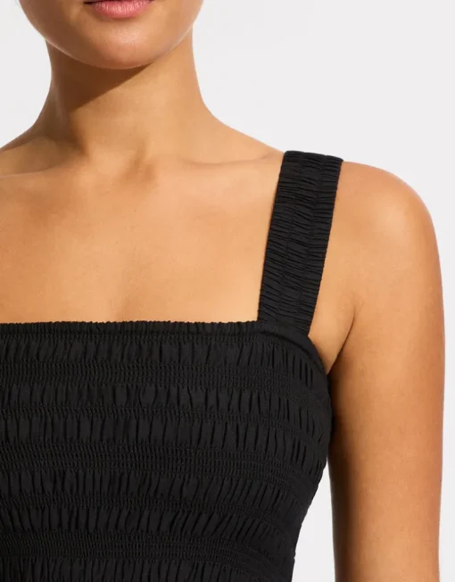 Faithful Midi Dress - Black
