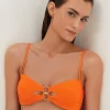 Firenze Jolie Bandeau Bikini Top - Marigold