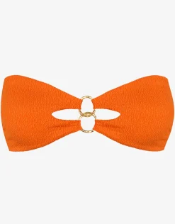 Firenze Jolie Bandeau Bikini Top - Marigold