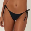 Firenze Tie Side Full Bikini Pant - Black
