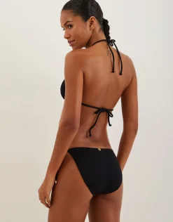 Firenze Tie Side Full Bikini Pant - Black