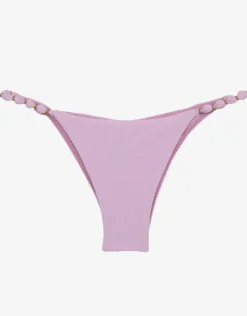 Grenadine Beads Cheeky Bikini Pant - Lilac