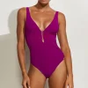 Honesty Underwired Swimsuit - Peony