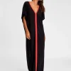 Inca Abaya Dress - Black