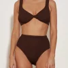Jamie Bikini Set - Metallic Chocolate