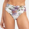 Jasmine Maxi Bikini Pant - White Floral