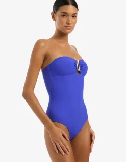 Jetset Bandeau Swimsuit - Sapphire