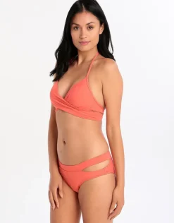 Jetset Crossover Top - Coral