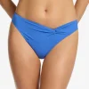 Jetset Twist Front Bikini Pant - Tide Blue