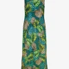 Jungle Jewels Midi Dress - Mangrove Forest