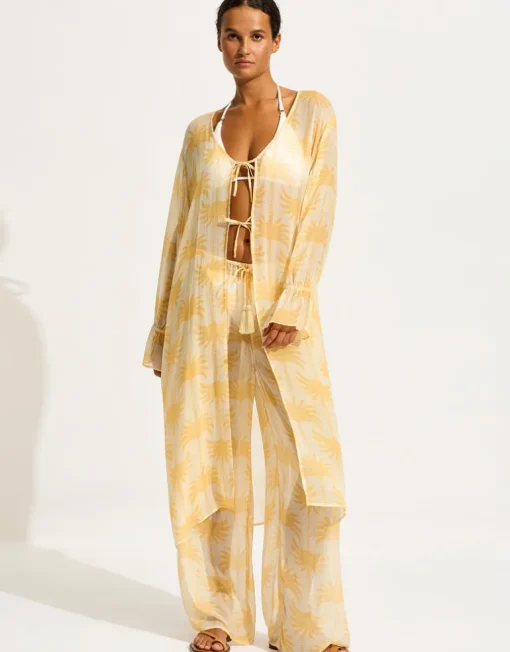 Kasbah Beach Pants - Ecru