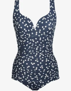 Luminaire Cherie Swimsuit - Navy Spot