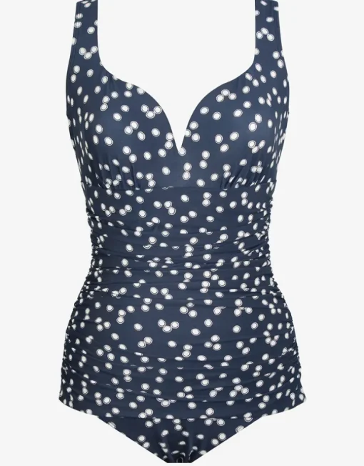 Luminaire Cherie Swimsuit - Navy Spot