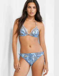 Majorelle Loop Side Bikini Pant - Oriental Horizon Blue
